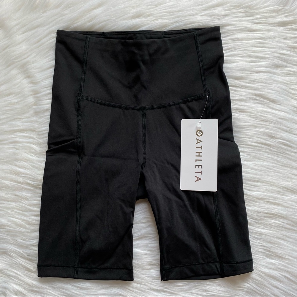 Athleta Biker Shorts NWT